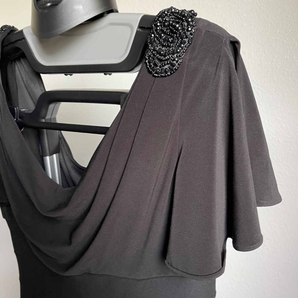 Jackie Jon New York Vintage Black Dress plus size - Picture 8 of 9